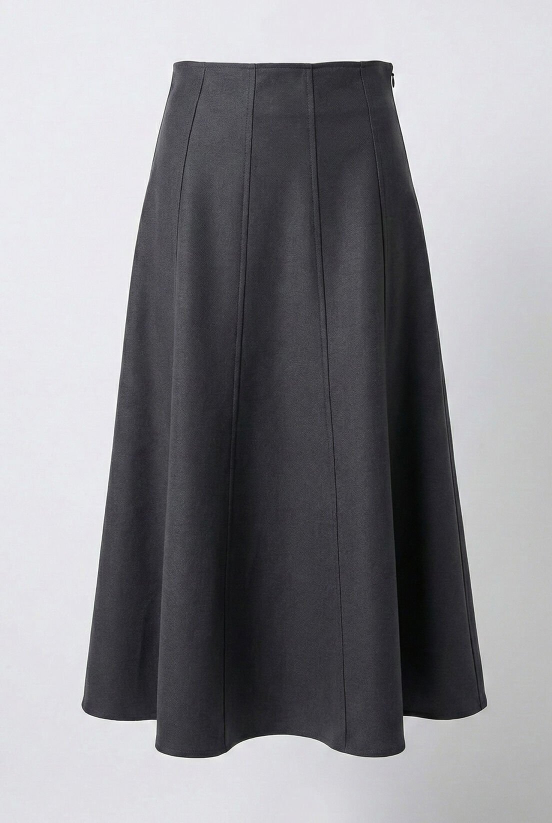 Füme Parçalı Yün Etek