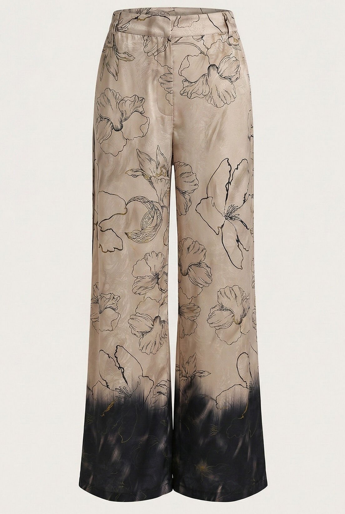 Biyeli Bej Degrade Pantolon