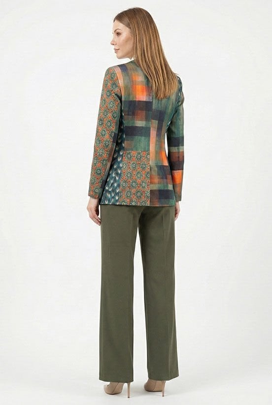 Yeşil Garni Hürrem Blazer Ceket