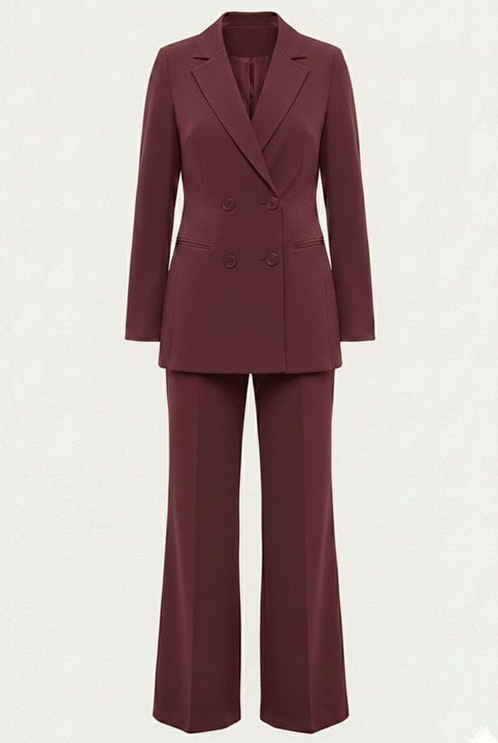 Bordo Hürrem Pantolon