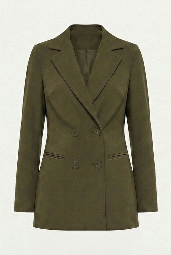 Haki Blazer Ceket