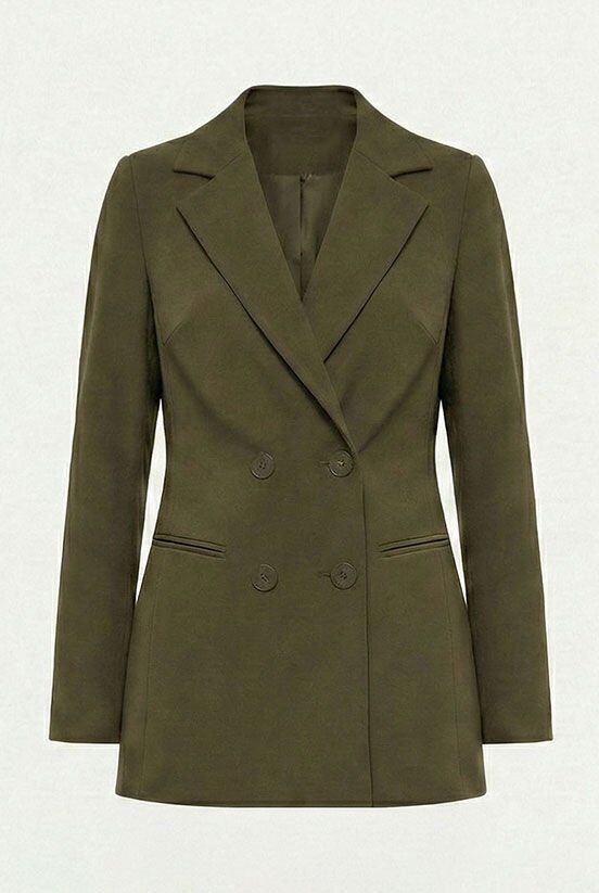 Haki Blazer Ceket