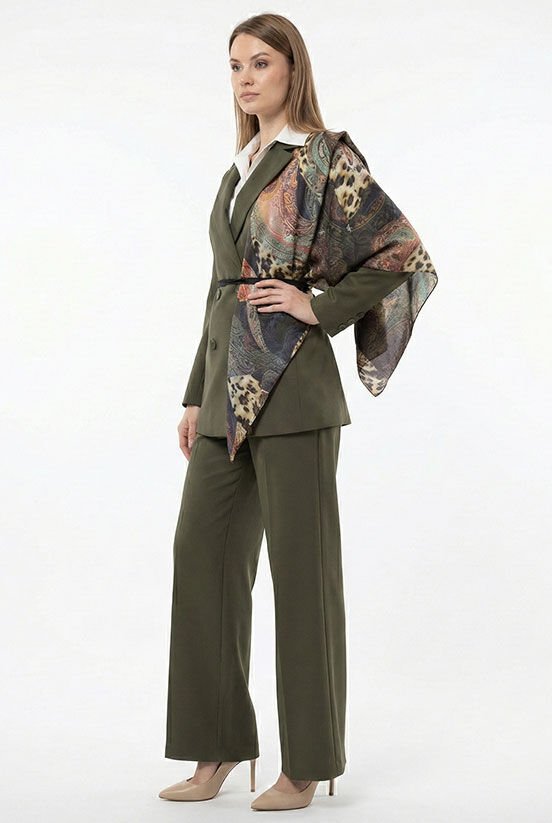 Haki Blazer Ceket