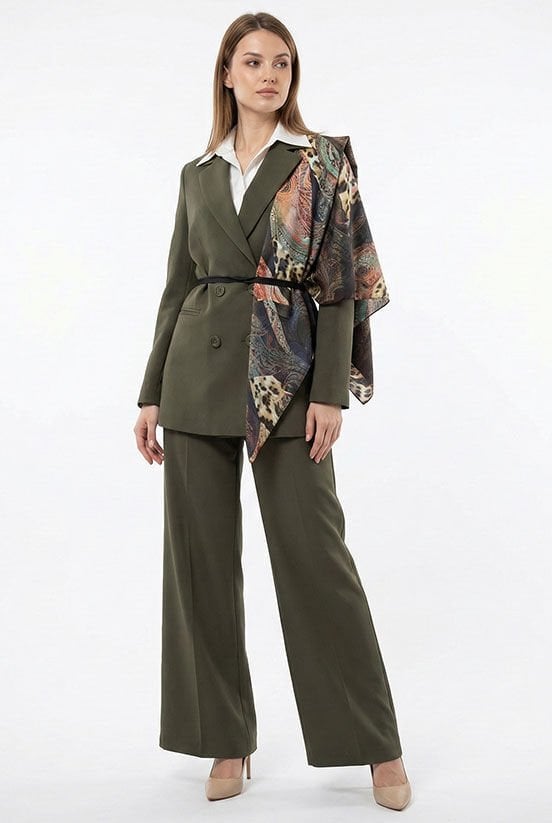 Haki Hürrem Pantolon