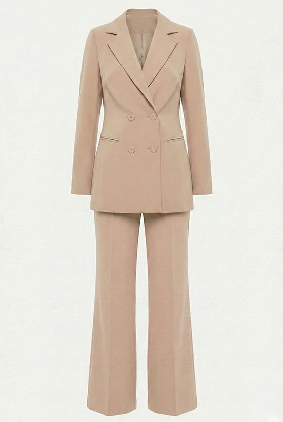 Krem Hürrem Pantolon