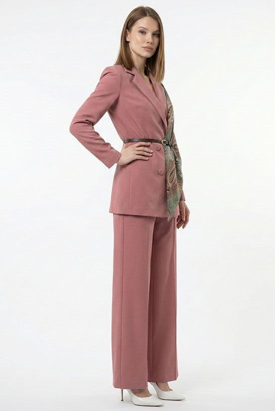 Gül Kurusu Blazer Ceket