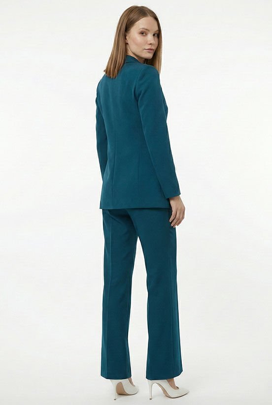 Petrol Mavisi Hürrem Pantolon