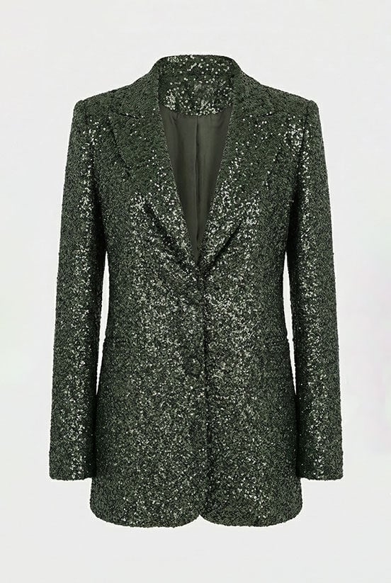 Yeşil Payet Ceket