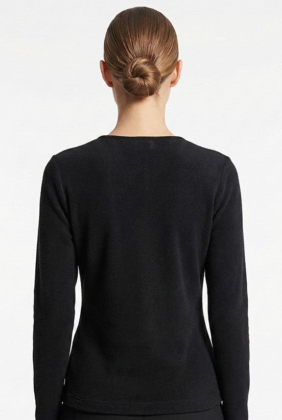 Siyah Toka Detaylı Bluz