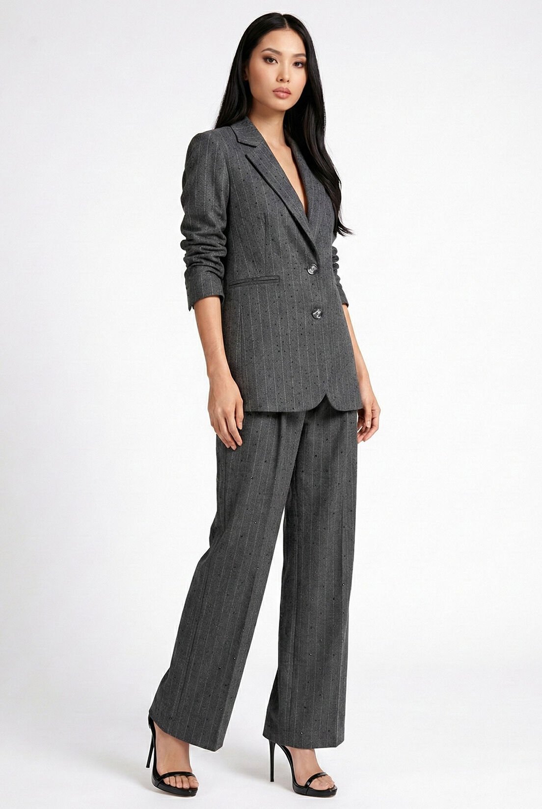 Gri Taşlı Pantolon