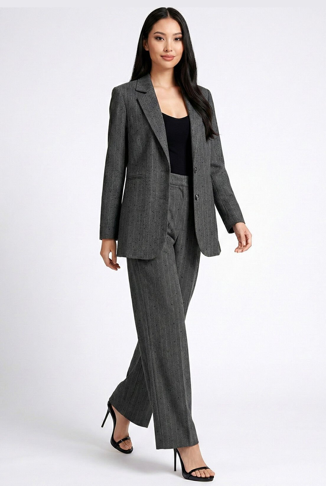 Gri Taşlı Pantolon