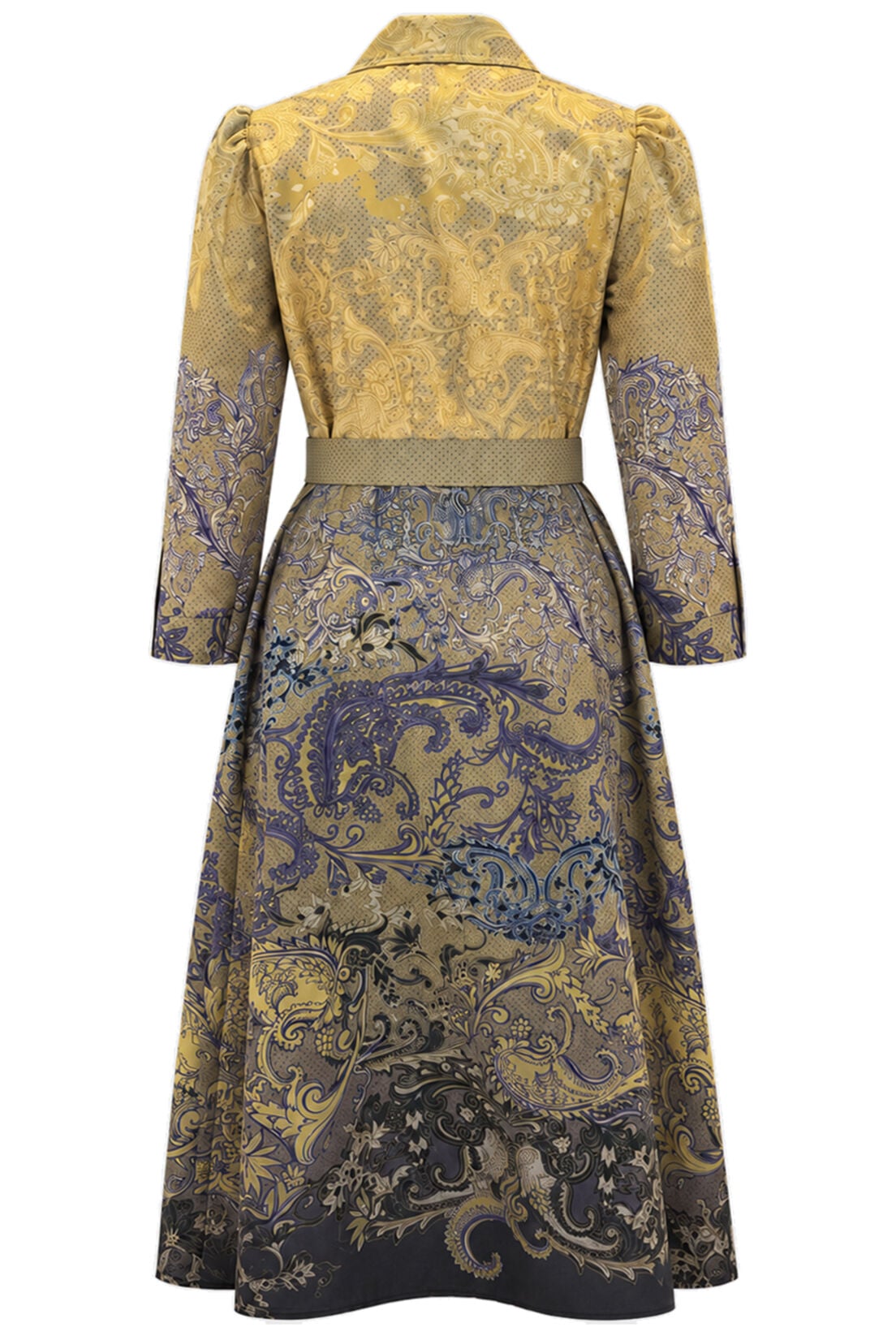 Apoletli Vintage Elbise