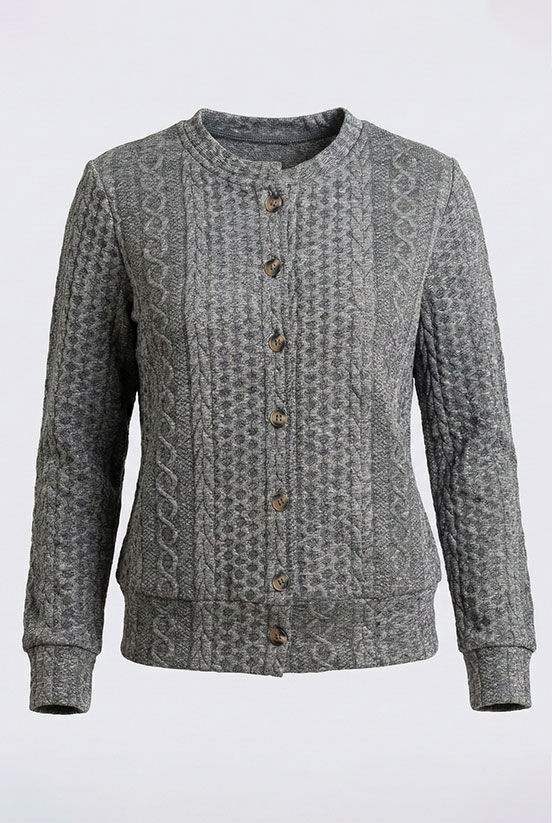 Örme Düğmeli Hırka