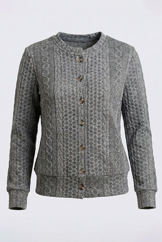 Örme Düğmeli Hırka