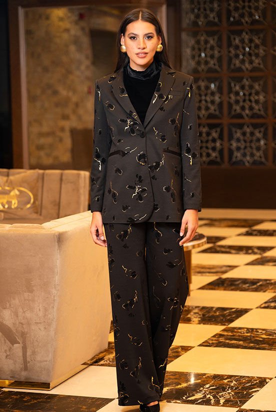 Palazzo Blazer Ceket