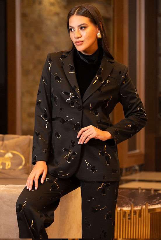 Palazzo Blazer Ceket