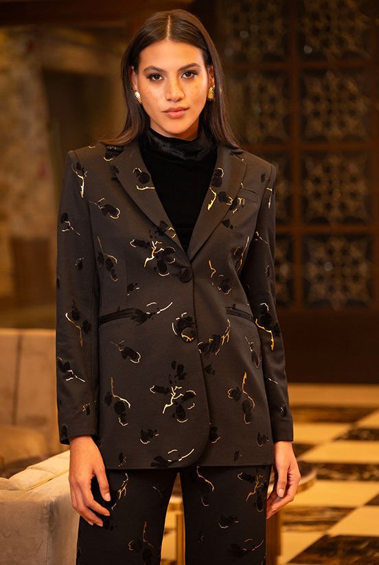 Palazzo Blazer Ceket