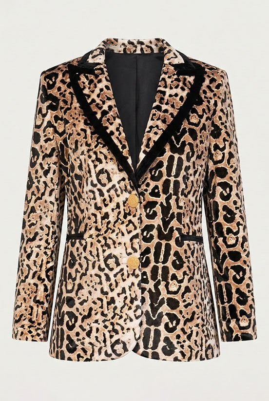 İpek Kadife Blazer Ceket