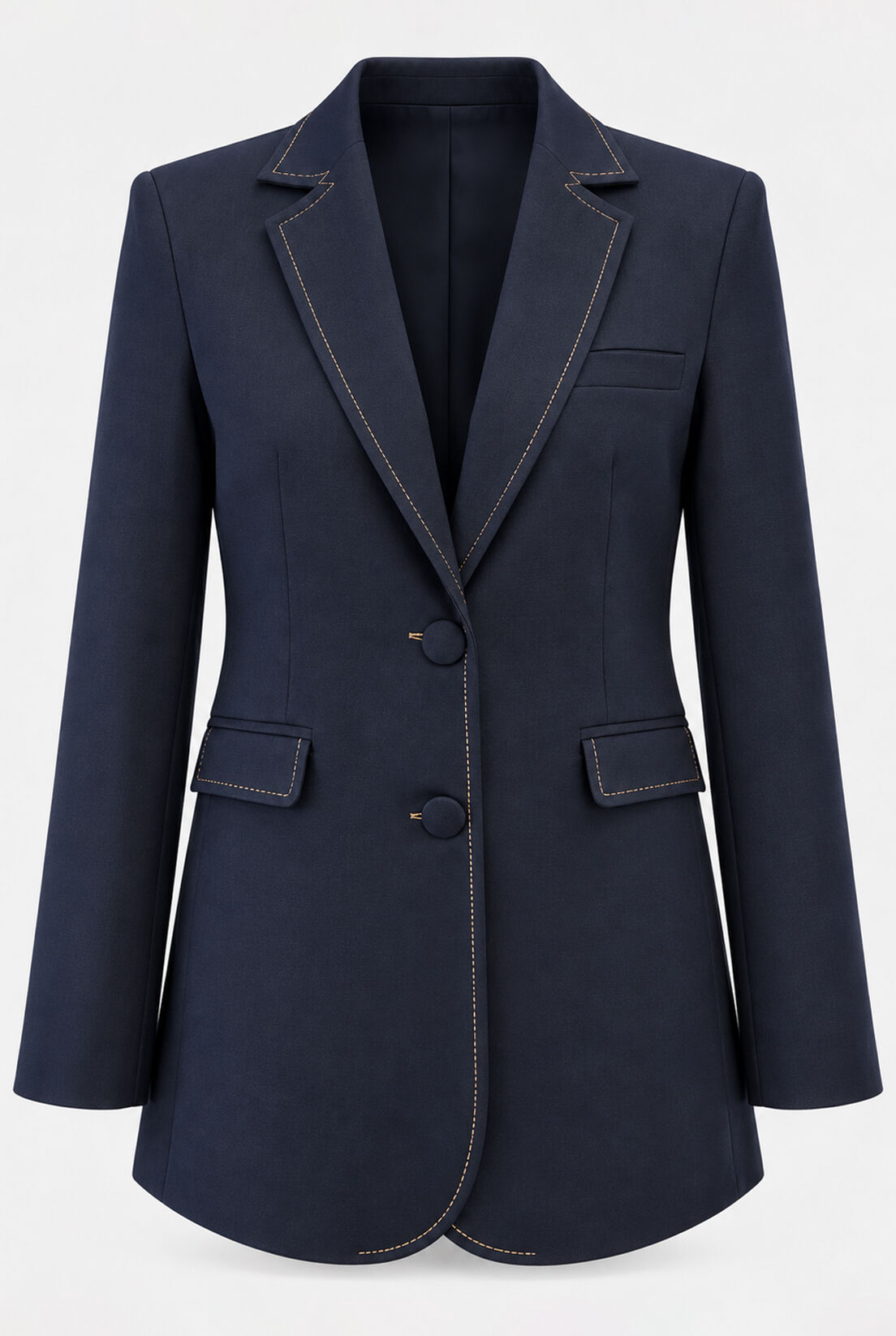 Cep Detaylı Blazer Kot Ceket