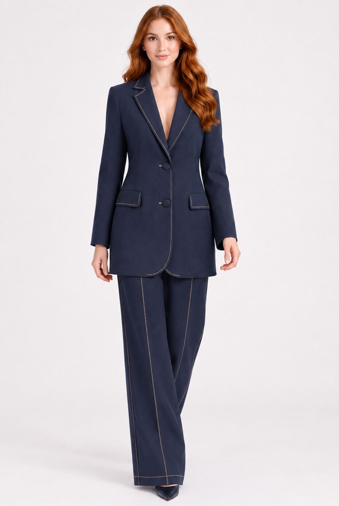 Cep Detaylı Blazer Kot Ceket